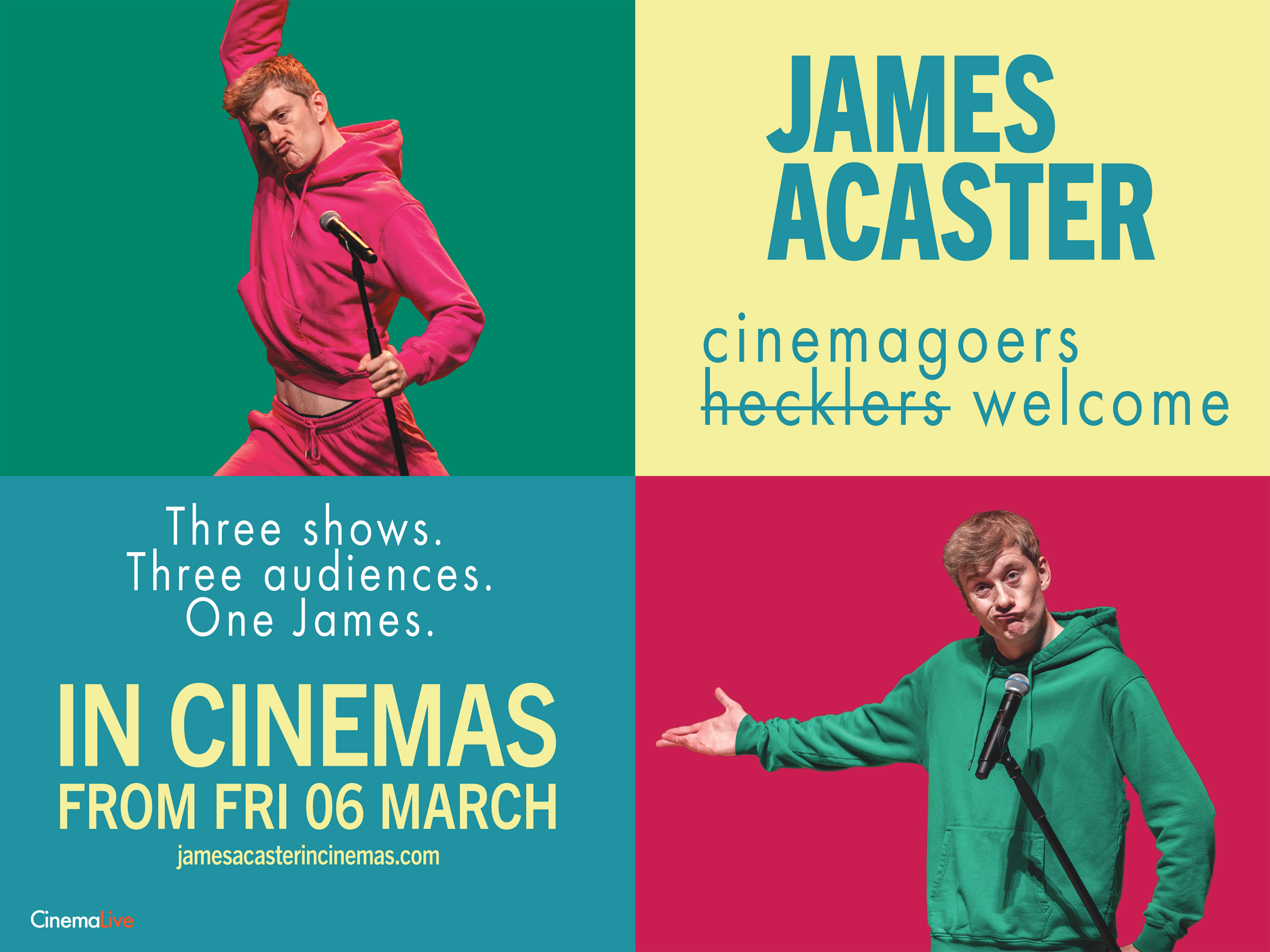 James Acaster - Wheel Chair Ticket