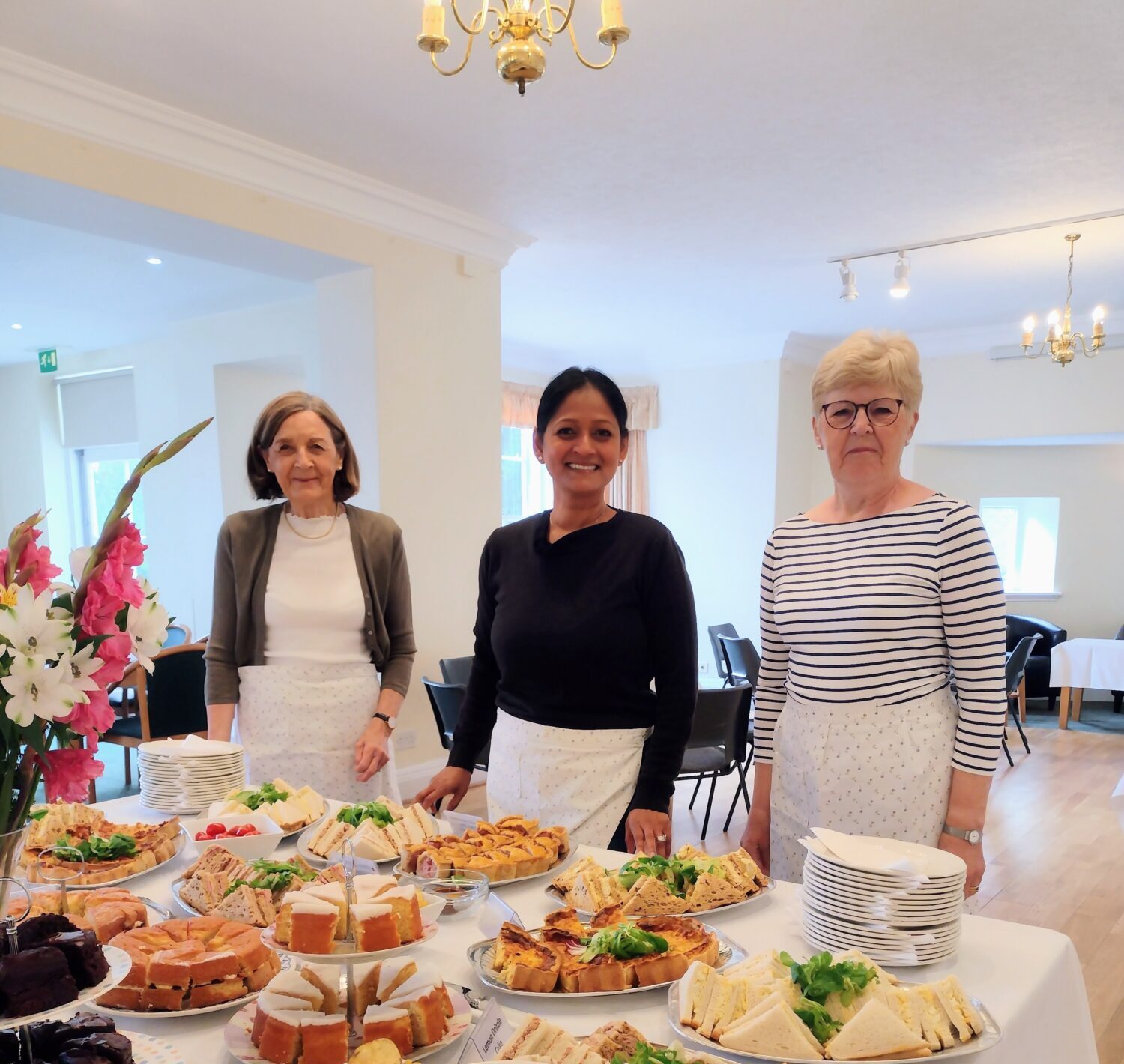 The Galtres Catering Team prepared a feast for over 100 guests